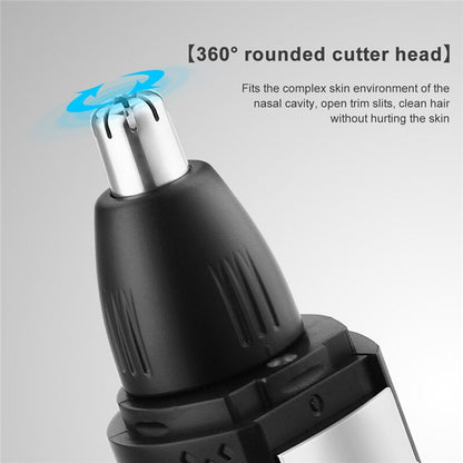 Men Electric Nose Ear Trimmer Rechargeable Beard