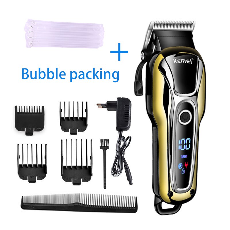 Professional hair clipper rechargeable hair trimmer