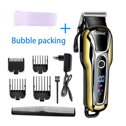 Professional hair clipper rechargeable hair trimmer