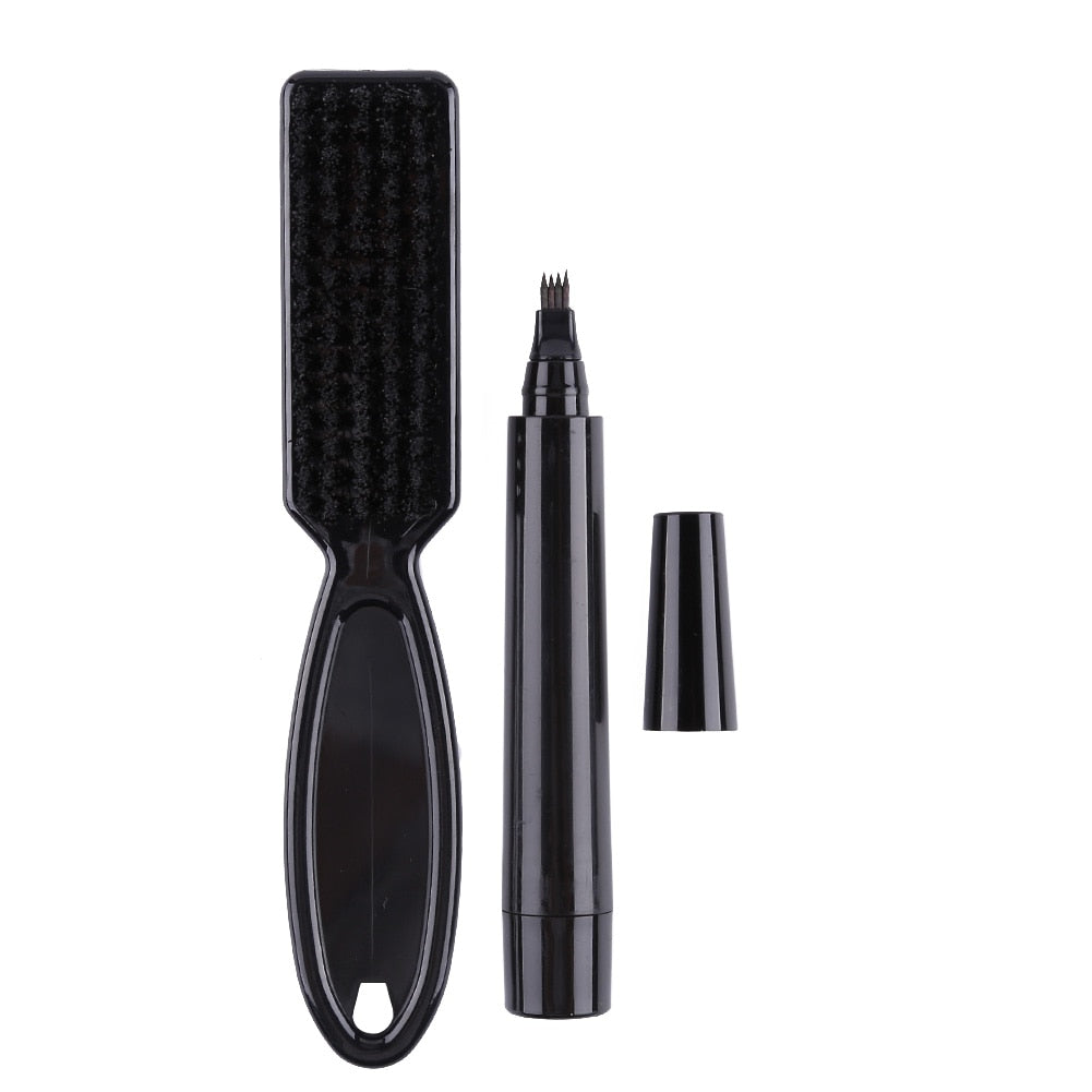 Beard Filling Pen Kit With Brush Professional Mustache Repair