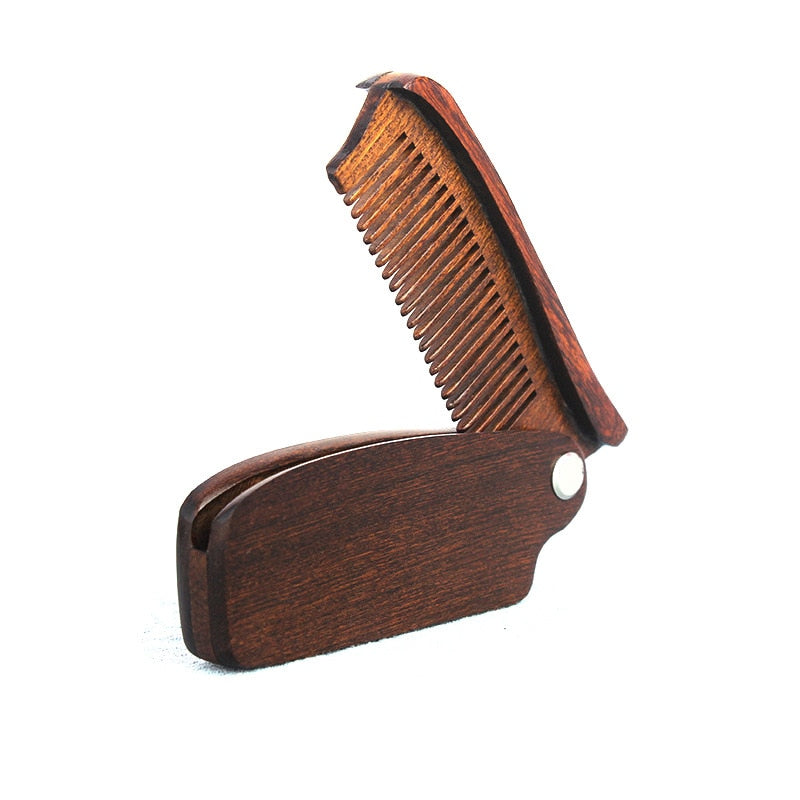 Handmade Fold Pocket Comb Hair Comb For Men Beard