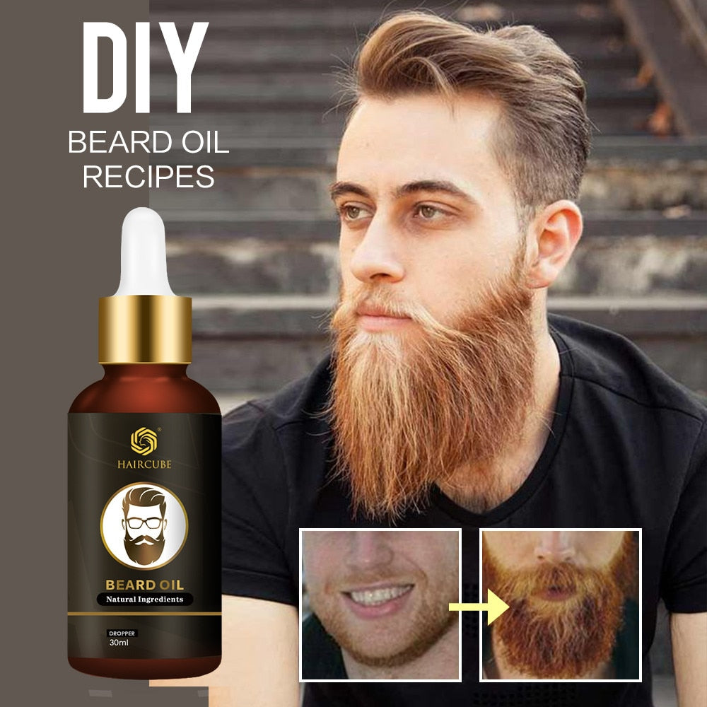 Haircube Men Beard Oil Moisturizing Hair Loss