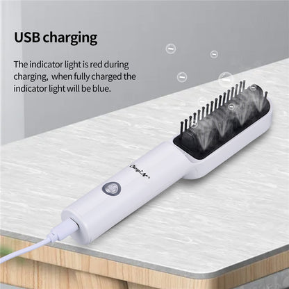 CkeyiN Professional Hair Straightener Comb Wireless