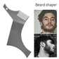 Stainless Steel Beard Stencil Beard Modeling Comb