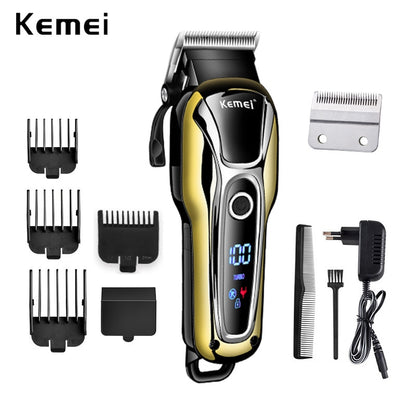 Professional hair clipper rechargeable hair trimmer