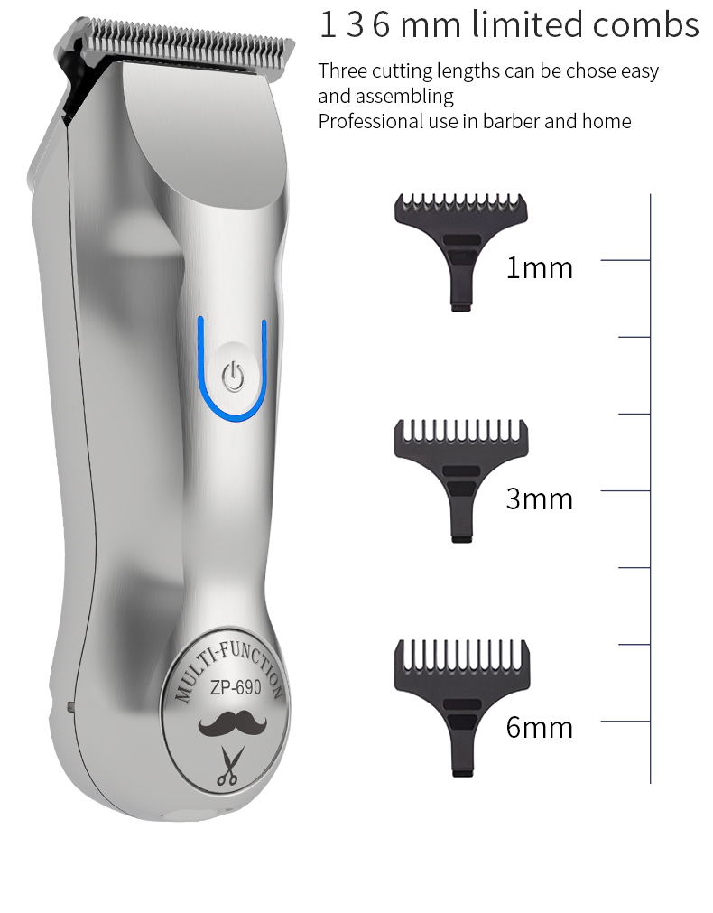 Professional Barber Hair Clipper Mini Hair Cutting Machine Rechargeable