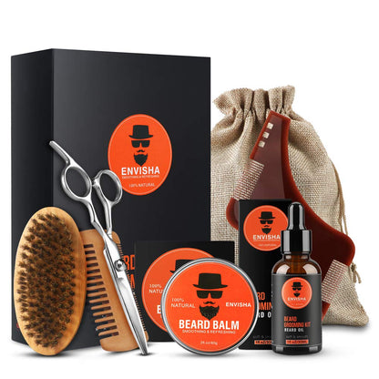 Beard Care Set Beard Growth Cream Oil Serum