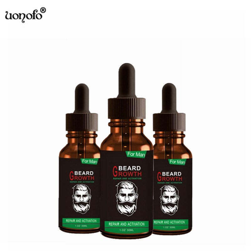 30ML 100% Organic Beard Oil Spray Beard Growth Oil