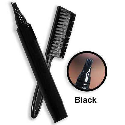 Men Waterproof Beard Pencil Filler Kit Beard Pen