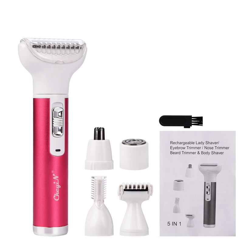 Electric Lady Shaver Painless Epilator Eyebrow