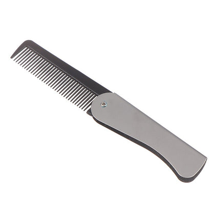 Portable Folding Pocket Combs For Men Oil Head