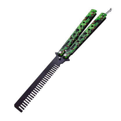 Foldable Comb Stainless Steel Practice Training