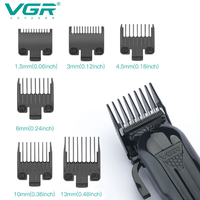 LED adjustable powerful hair clipper