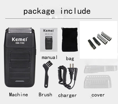 KM-1102 Rechargeable Cordless Shaver