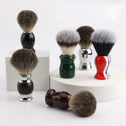 100% Pure Badger Shaving Brush Alloy Metal Handle