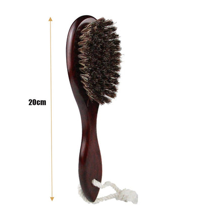 Natural Soft Goat Bristle Hair Sweeping Brush