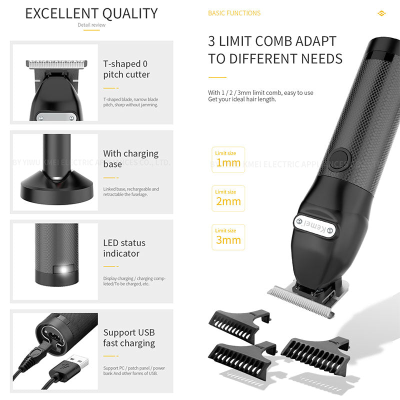 Electric hair trimmer professional