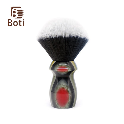 Synthetic Hair Knot Thin Hair Bulb Type Shaving Brush