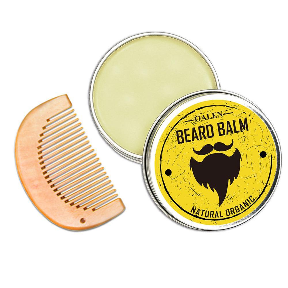 Men Beard Care Set Natural Organic Beard Oil