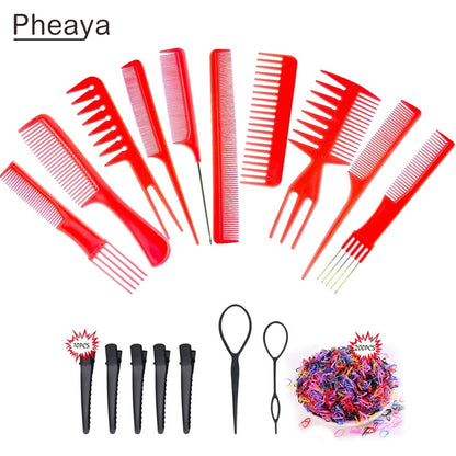 Stylist Comb Set Portable Hairdressing Tool