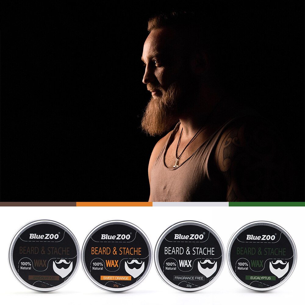 NEW 100% Organic Natural Beard Care Wax Balm