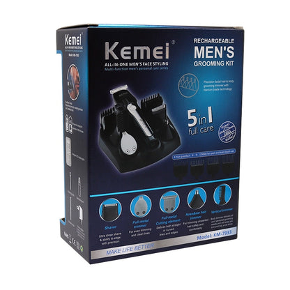 Hair trimmer for men grooming kit