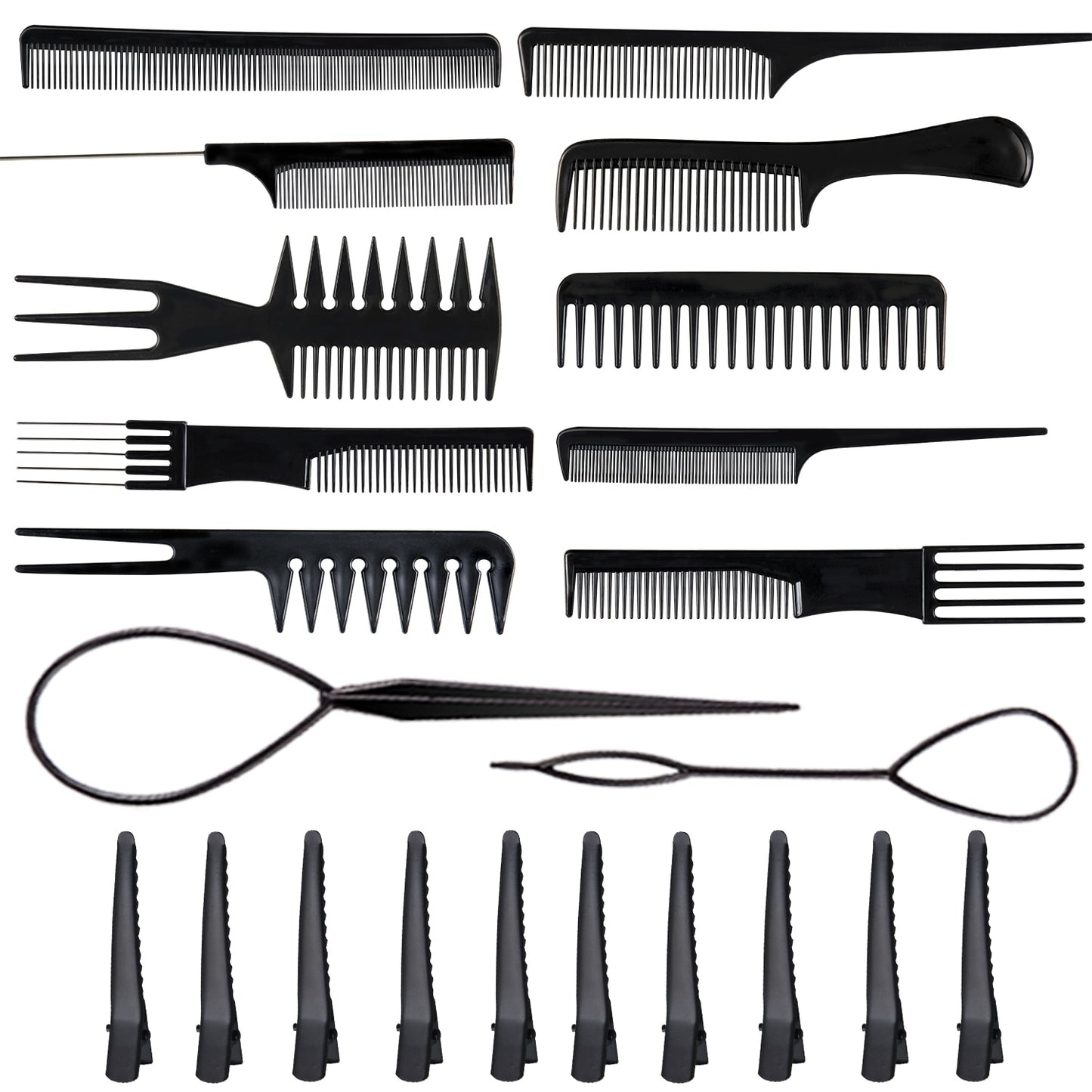 Stylist Comb Set Portable Hairdressing Tool