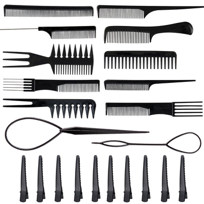 Stylist Comb Set Portable Hairdressing Tool