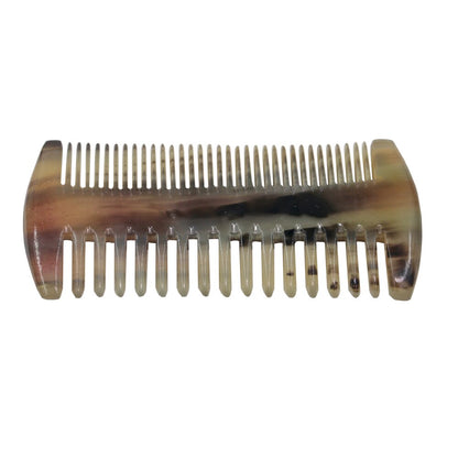 Natural Sheep Horn Brush Anti Static Beard Comb