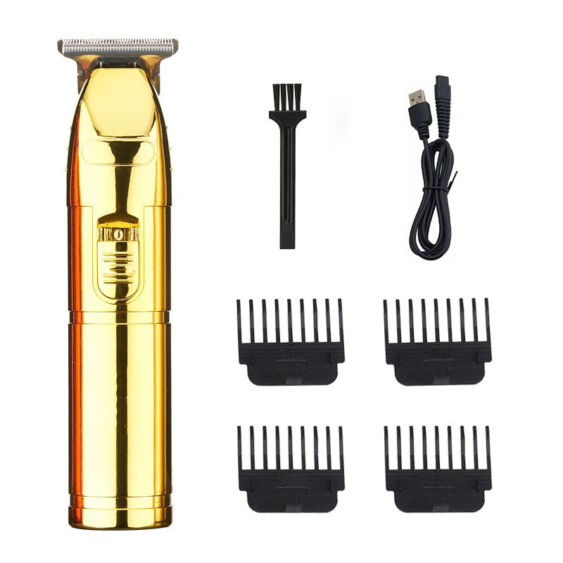 Hair Trimmer Gold Clipper For Men