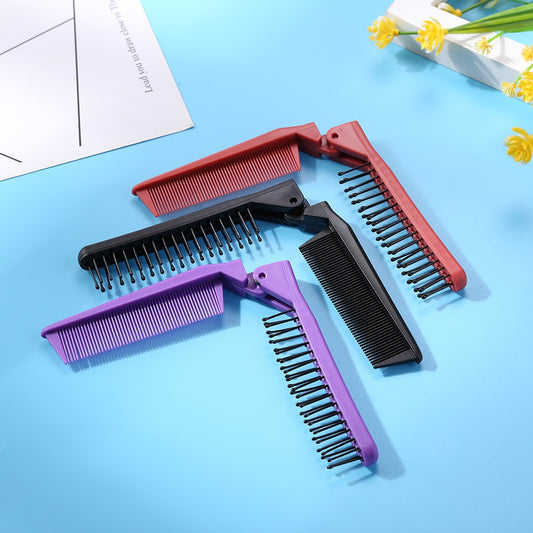 Portable Pocket Oil Hair Comb Folding Combs
