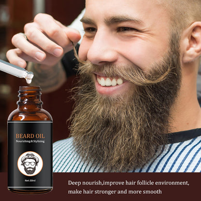 Beard Growth Kit for Facial Hair Growth Moisturizing