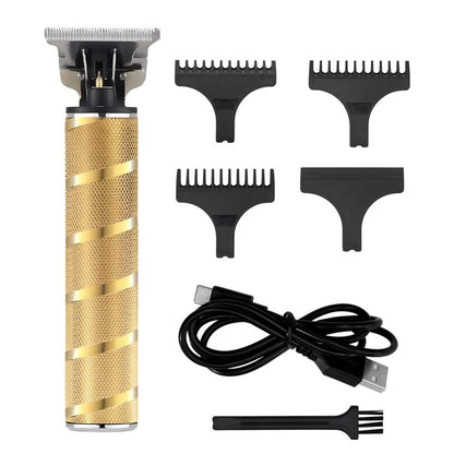 USB LCD Hair Trimmer Electric Clipper