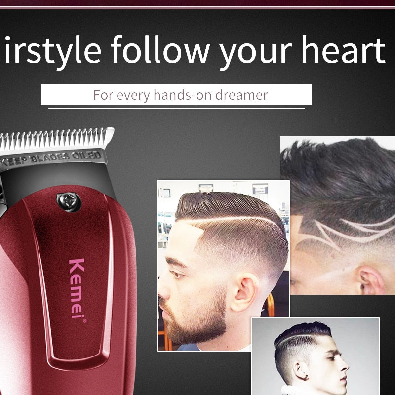 Professional barber shop hair clipper