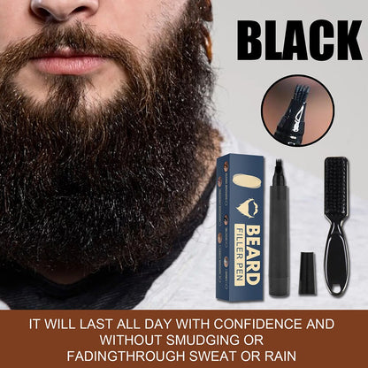 Beard Pencil Filler for Men Beard Filling Pen Kit