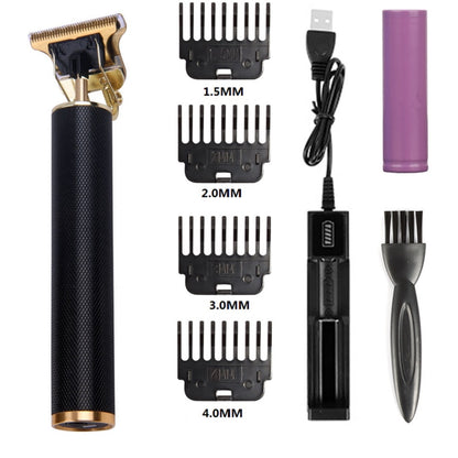 USB T9 Hair Clipper Rechargeable Professional Shaver