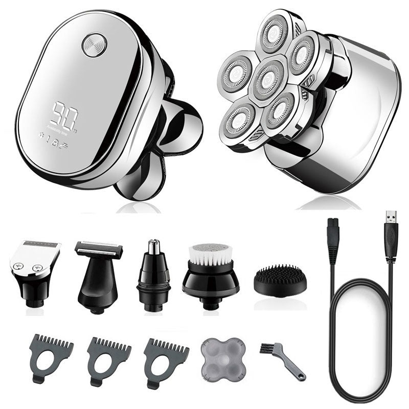 Multi grooming kit digital display electric shaver