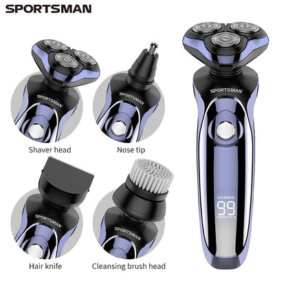 Electric Shaver Wet-Dry Dual Use Water