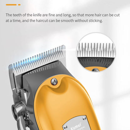 Professional hair clipper adjustable hair trimmer for men