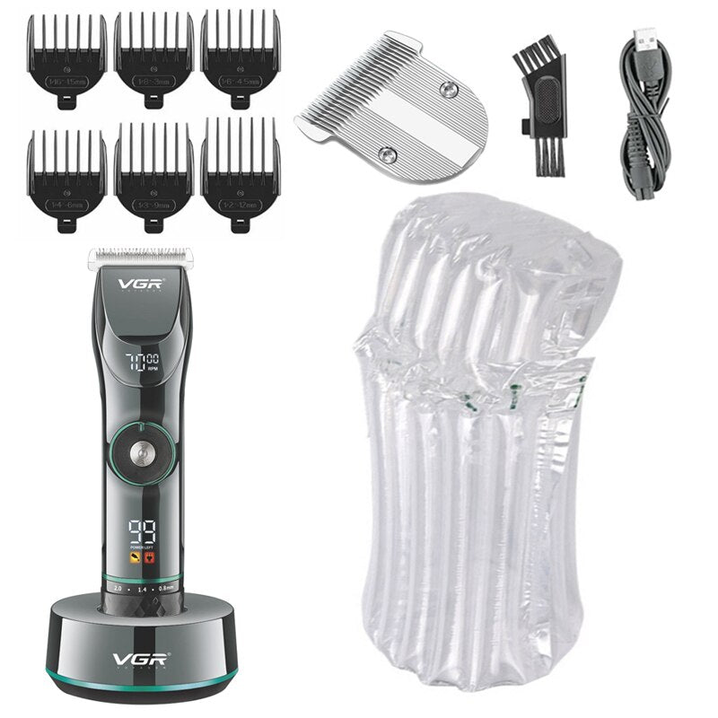 Speed adjustable professional hair clipper