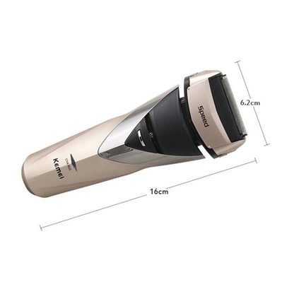 3D rechargeable electric shaver washable electric razor