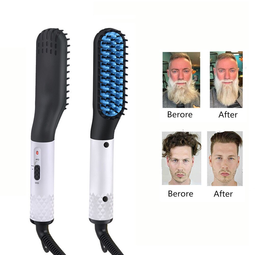 Best Seller Beard Straightener Mans Hair Flat Iron Fast Heated Beard Comb