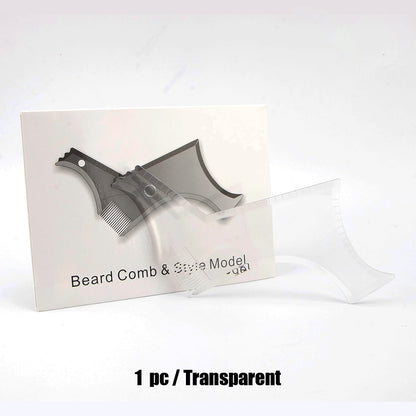 Beard Shaping Styling Tool With Comb Men