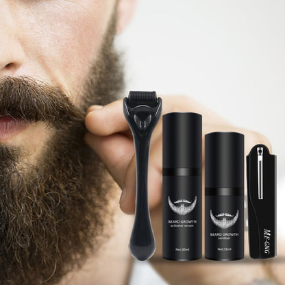 Barber Beard Growth Kit Professional Hair Growth