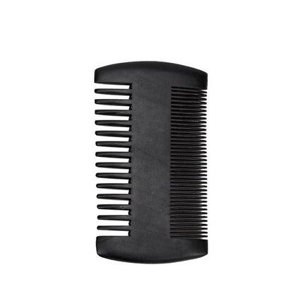 Fashion Anti Static Wooden Black Beard Comb Wood