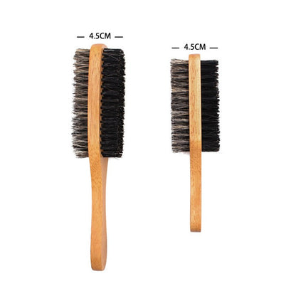 Beard Brush Boar Bristles Beard Grooming Brush