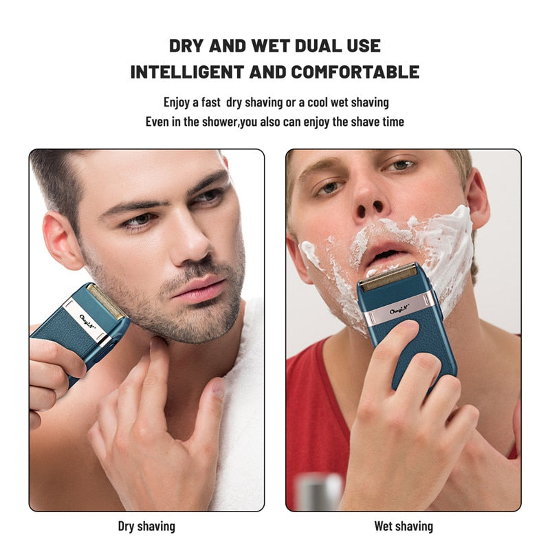 Portable Man's Electric Shaver Rechargeable Razor