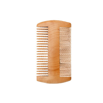 Professional Soft Boar Bristle Wood Beard Brush