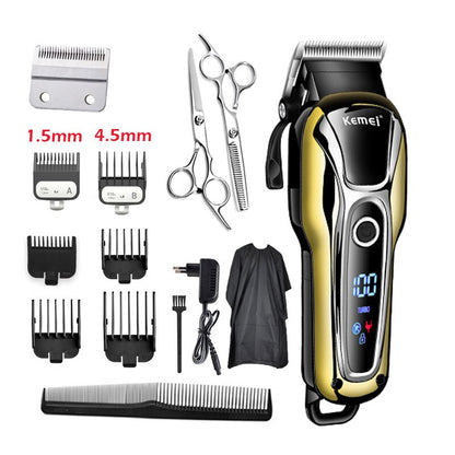 100-240V Professional hair clipper for barber rechargeable hair trimmer