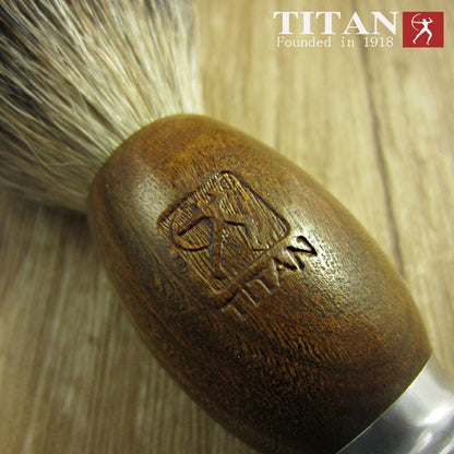 Titan shaving hair barber gift brush badger beard kit brushes natural